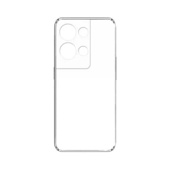 Capa de Silicone Macio para Oppo Reno 8 Pro Plus Transparente